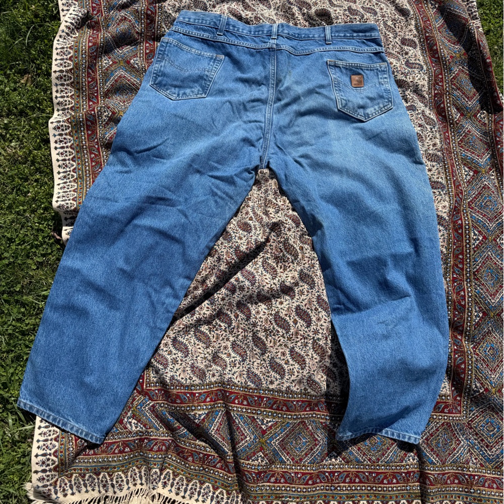 Classic Light Blue Denim Jeans 46/30